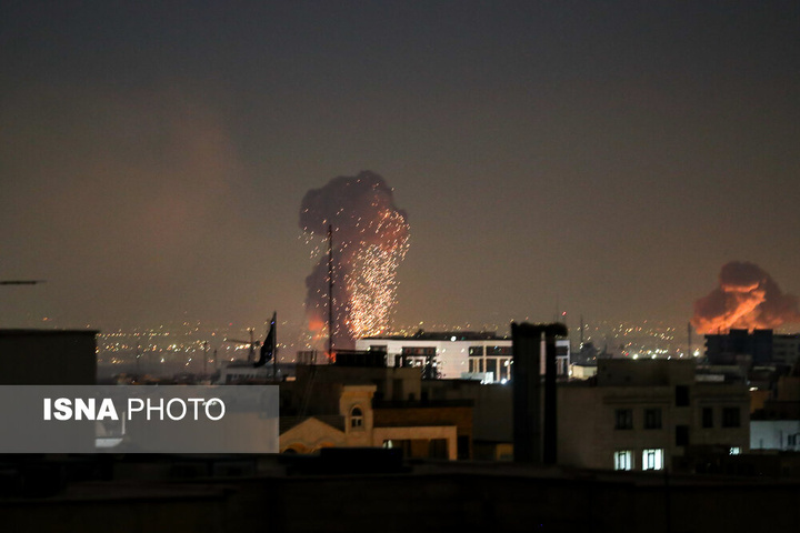 تجاوز هوایی آمریکا و رژیم صهیونیستی به انبارهای نفت تهران