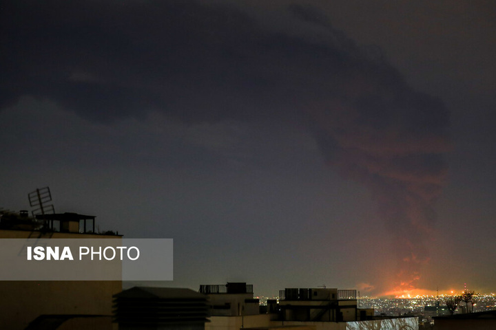 تجاوز هوایی آمریکا و رژیم صهیونیستی به انبارهای نفت تهران