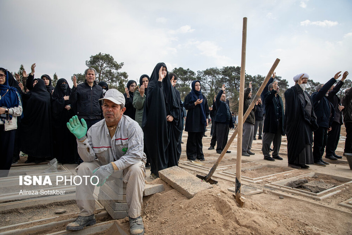 مراسم تشییع پیکر شهدای تجاوز آمریکا و رژیم صهیونیستی - تهران