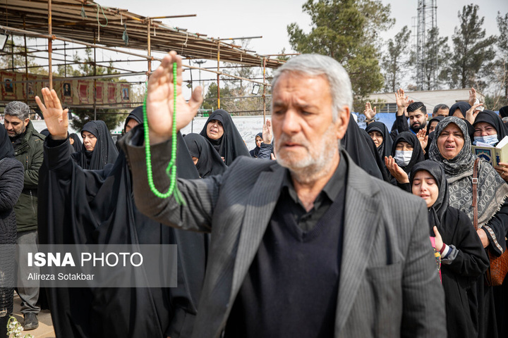 مراسم تشییع پیکر شهدای تجاوز آمریکا و رژیم صهیونیستی - تهران