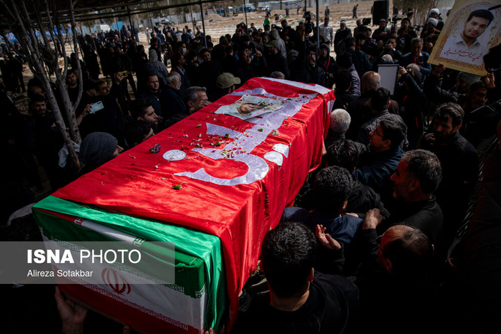 مراسم تشییع پیکر شهدای تجاوز آمریکا و رژیم صهیونیستی - تهران