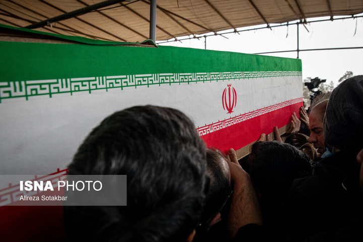 مراسم تشییع پیکر شهدای تجاوز آمریکا و رژیم صهیونیستی - تهران