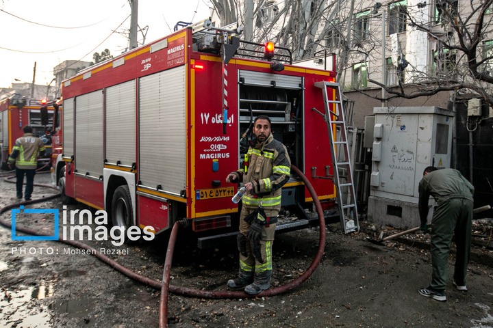 حمله هوایی به منازل مسکونی در تهران