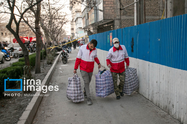 حمله هوایی به منازل مسکونی در تهران