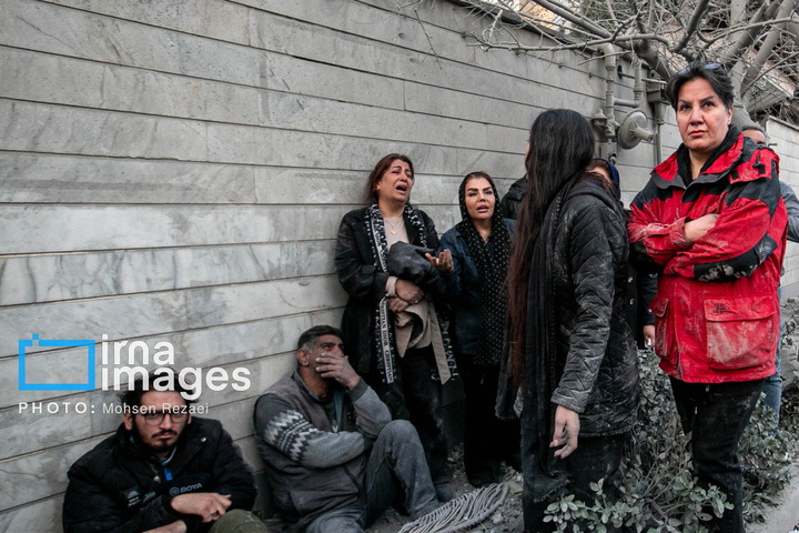 حمله هوایی به منازل مسکونی در تهران