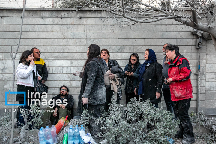 حمله هوایی به منازل مسکونی در تهران