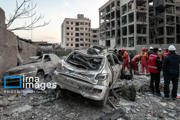 حمله هوایی به منازل مسکونی در تهران