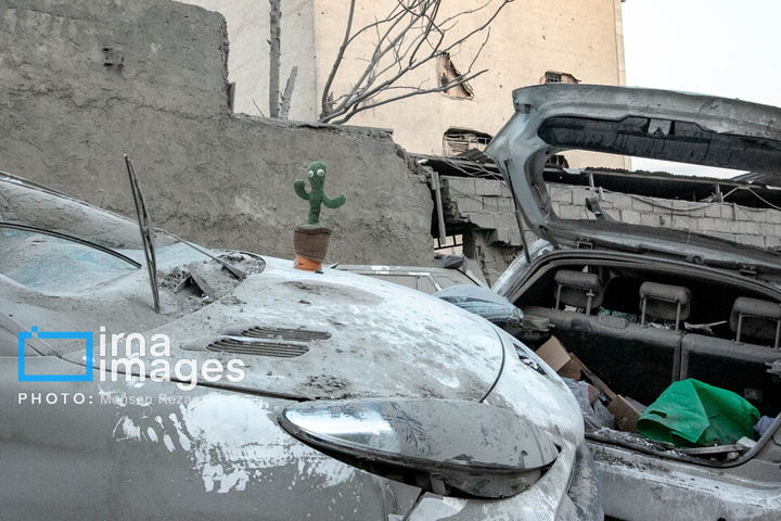 حمله هوایی به منازل مسکونی در تهران