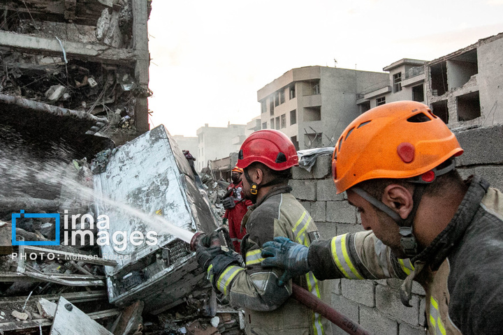 حمله هوایی به منازل مسکونی در تهران