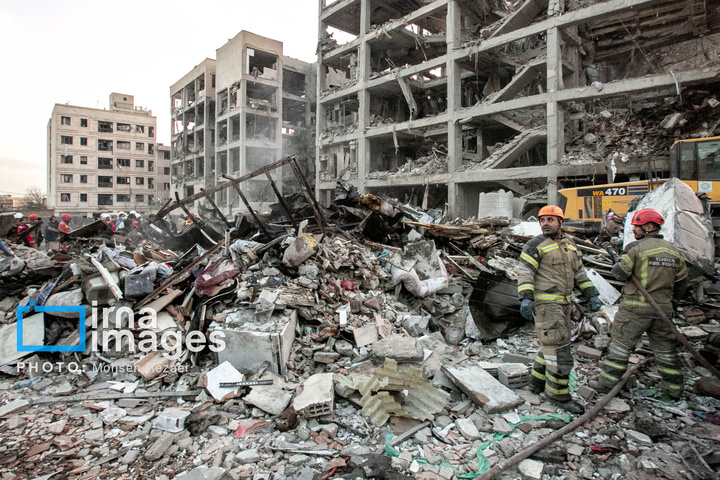 حمله هوایی به منازل مسکونی در تهران