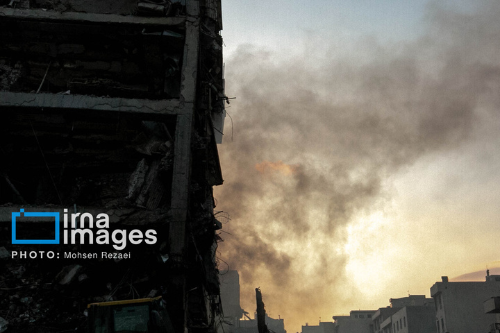 حمله هوایی به منازل مسکونی در تهران