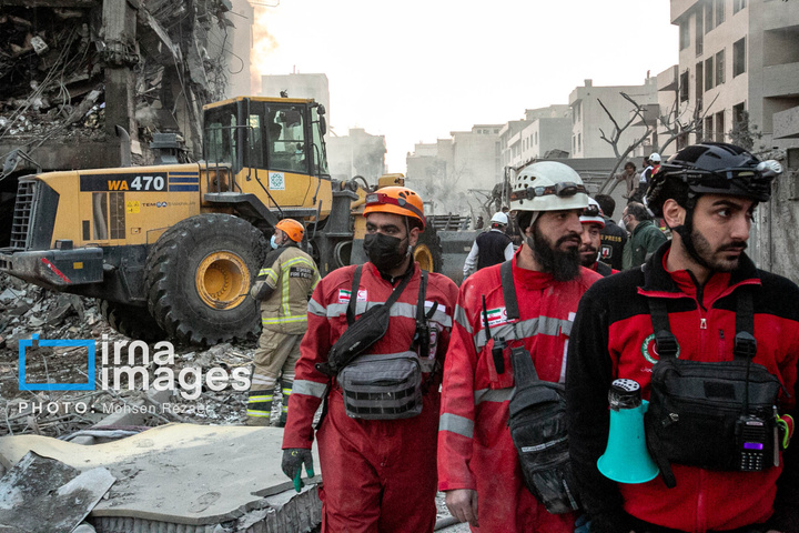 حمله هوایی به منازل مسکونی در تهران