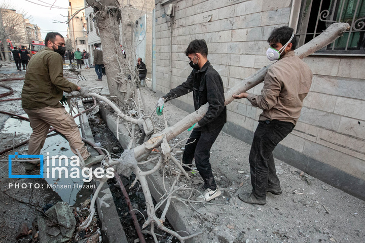 حمله هوایی به منازل مسکونی در تهران