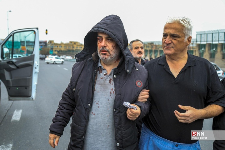 آسیب دیدگان و شهدای حمله موشکی به اتوبان شهید باقری تهران حاوی تصاویر دلخراش