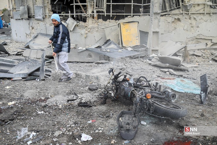 آسیب دیدگان و شهدای حمله موشکی به اتوبان شهید باقری تهران حاوی تصاویر دلخراش