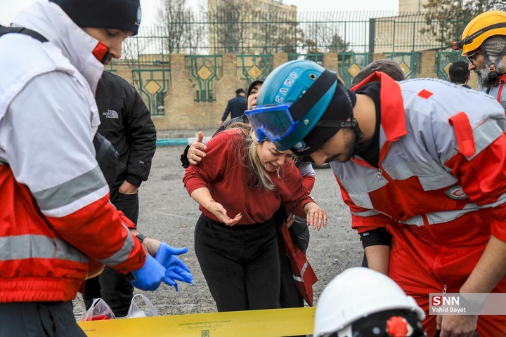 آسیب دیدگان و شهدای حمله موشکی به اتوبان شهید باقری تهران حاوی تصاویر دلخراش