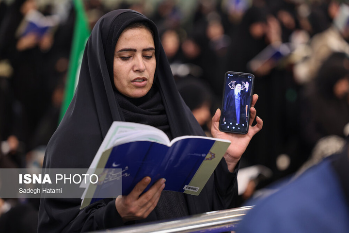 احیای شب بیست و یکم رمضان - حرم مطهر رضوی