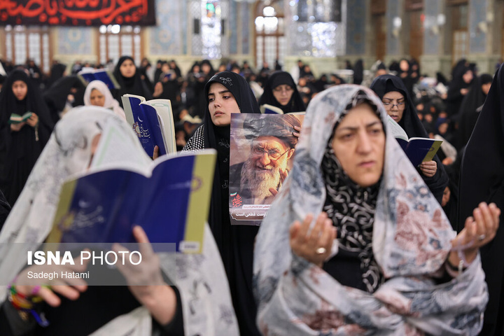 احیای شب بیست و یکم رمضان - حرم مطهر رضوی