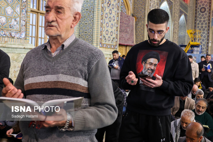 احیای شب بیست و یکم رمضان - حرم مطهر رضوی