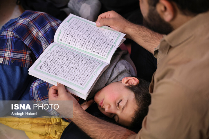 احیای شب بیست و یکم رمضان - حرم مطهر رضوی