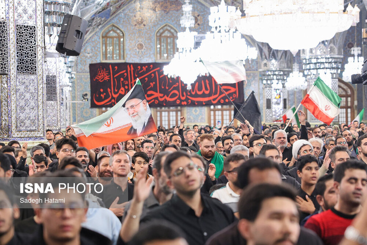 احیای شب بیست و یکم رمضان - حرم مطهر رضوی