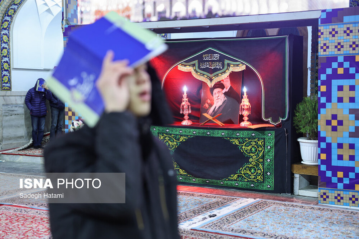 احیای شب بیست و یکم رمضان - حرم مطهر رضوی