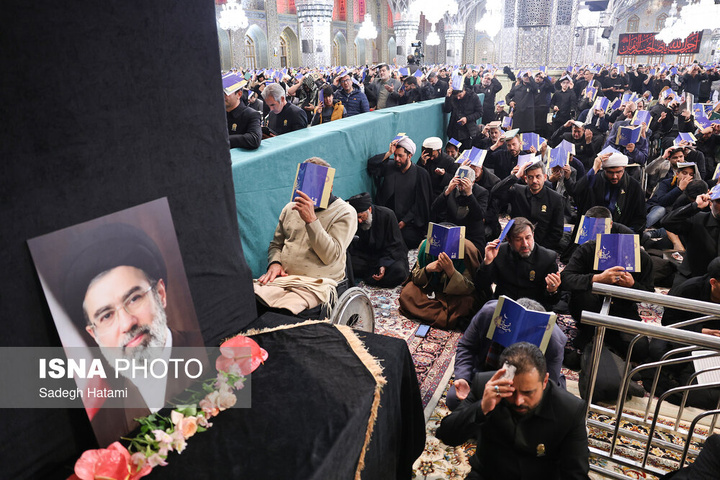 احیای شب بیست و یکم رمضان - حرم مطهر رضوی