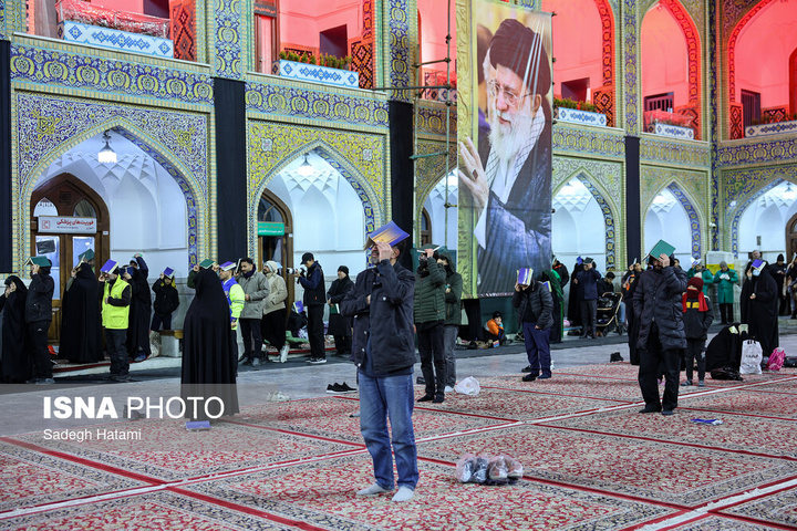 احیای شب بیست و یکم رمضان - حرم مطهر رضوی