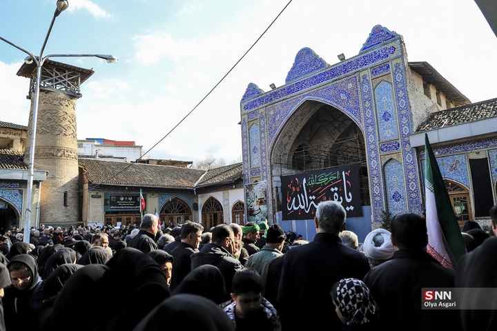 دسته عزاداری روز شهادت حضرت علی علیه السلام در گرگان