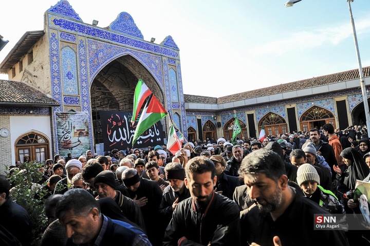 دسته عزاداری روز شهادت حضرت علی علیه السلام در گرگان