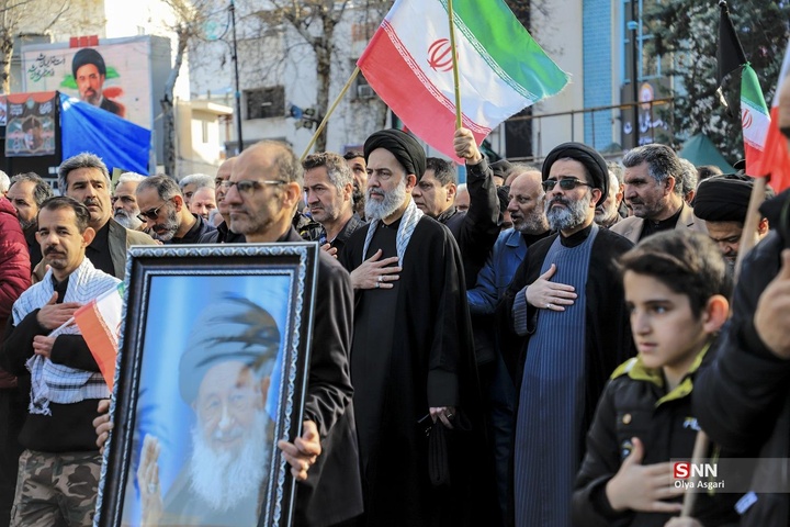 دسته عزاداری روز شهادت حضرت علی علیه السلام در گرگان