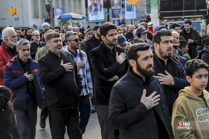 دسته عزاداری روز شهادت حضرت علی علیه السلام در گرگان