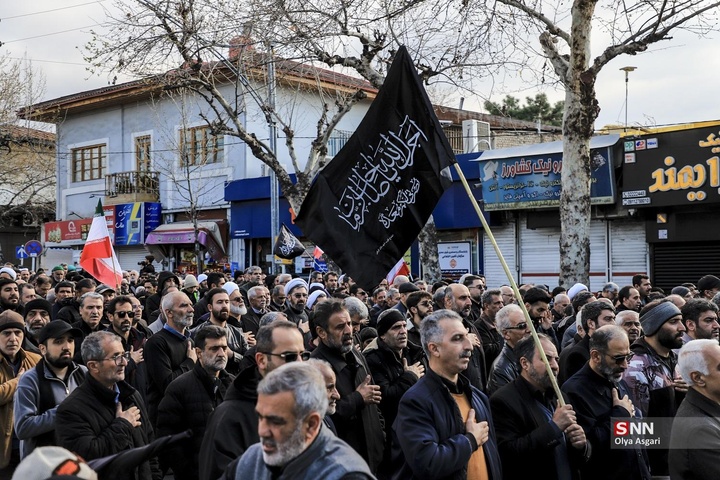 دسته عزاداری روز شهادت حضرت علی علیه السلام در گرگان
