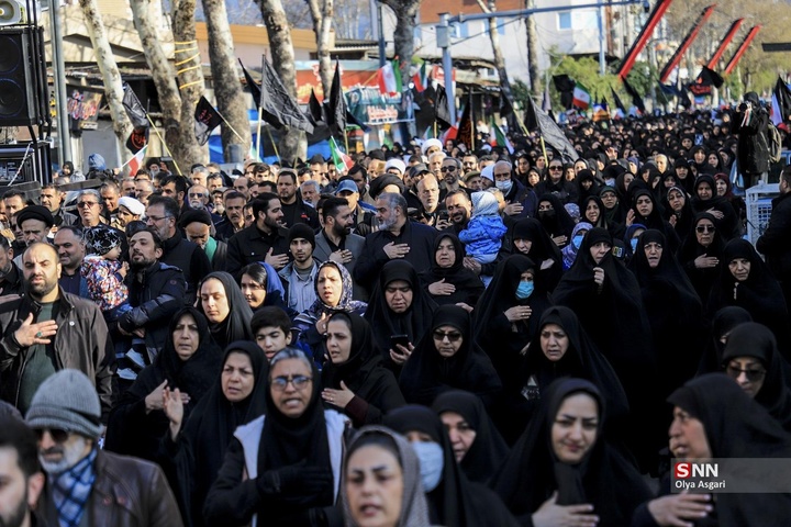 دسته عزاداری روز شهادت حضرت علی علیه السلام در گرگان