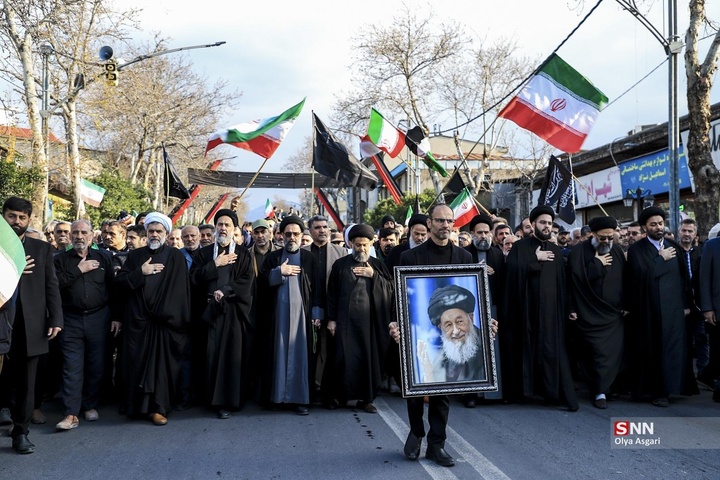 دسته عزاداری روز شهادت حضرت علی علیه السلام در گرگان