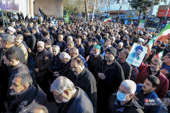 دسته عزاداری روز شهادت حضرت علی علیه السلام در گرگان