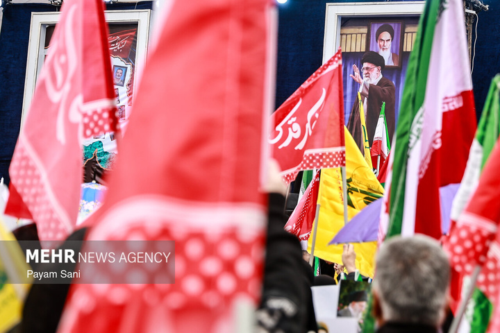 راهپیمایی روز قدس در تهران