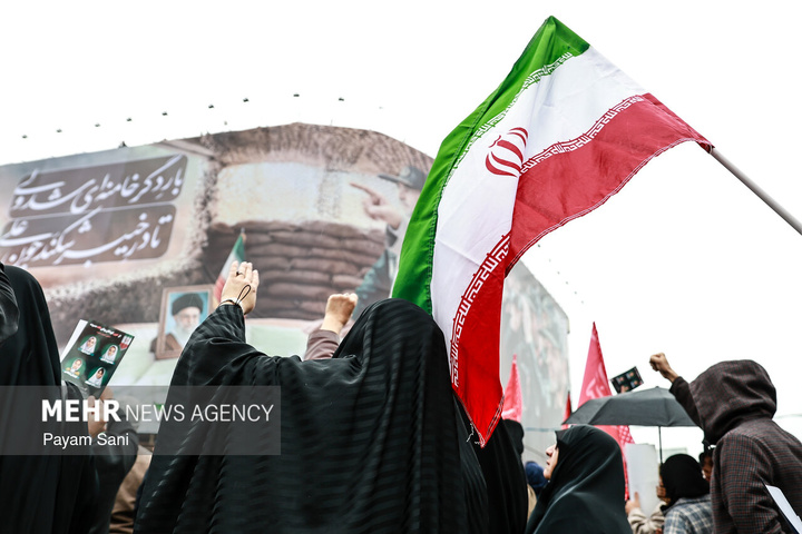 راهپیمایی روز قدس در تهران