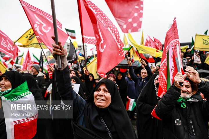 راهپیمایی روز قدس در تهران