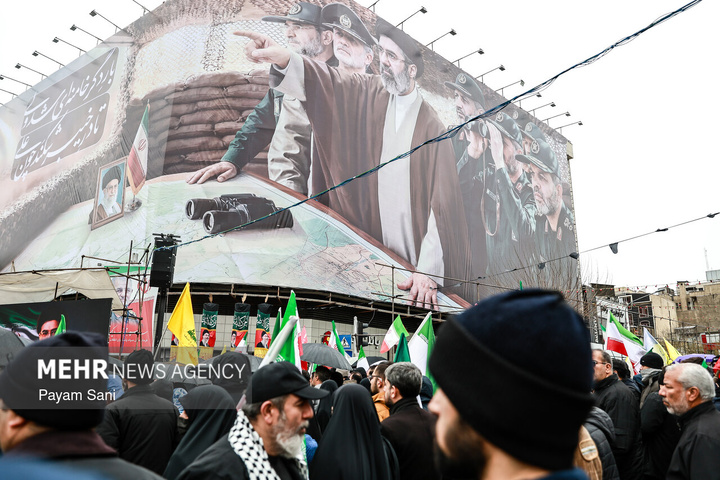 راهپیمایی روز قدس در تهران