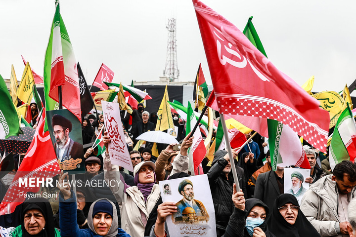 راهپیمایی روز قدس در تهران