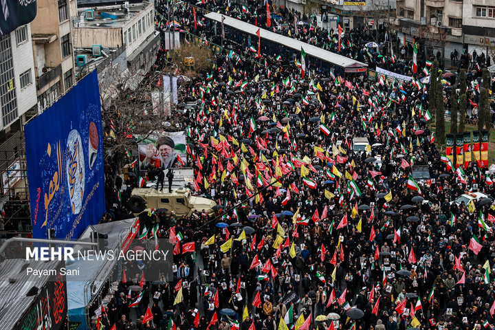 راهپیمایی روز قدس در تهران