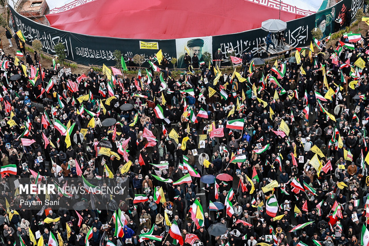 راهپیمایی روز قدس در تهران