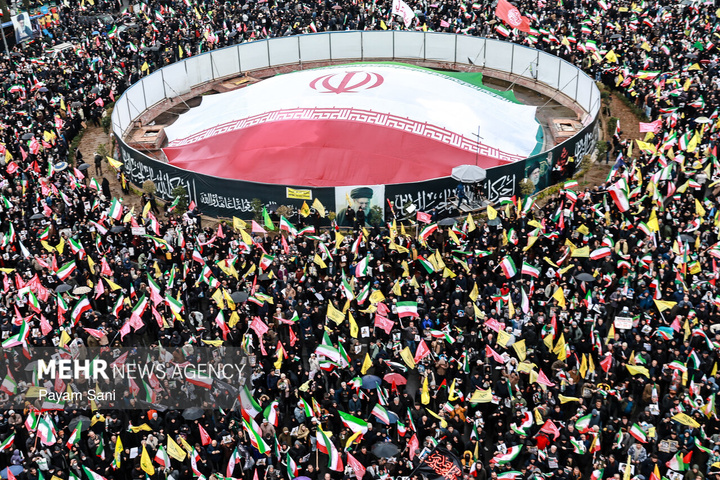 راهپیمایی روز قدس در تهران