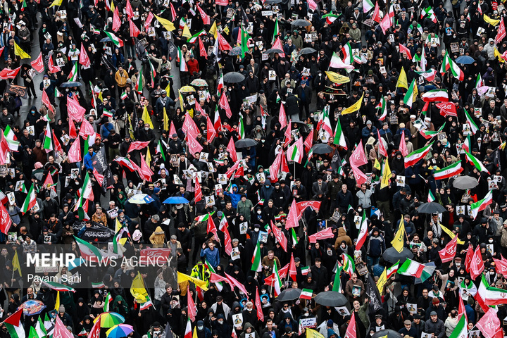 راهپیمایی روز قدس در تهران