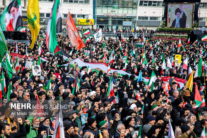 راهیپمایی روز قدس در سراسر کشور
