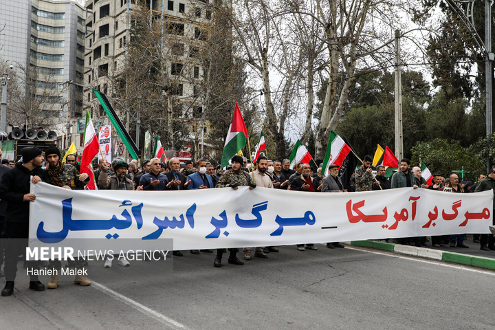 راهیپمایی روز قدس در سراسر کشور