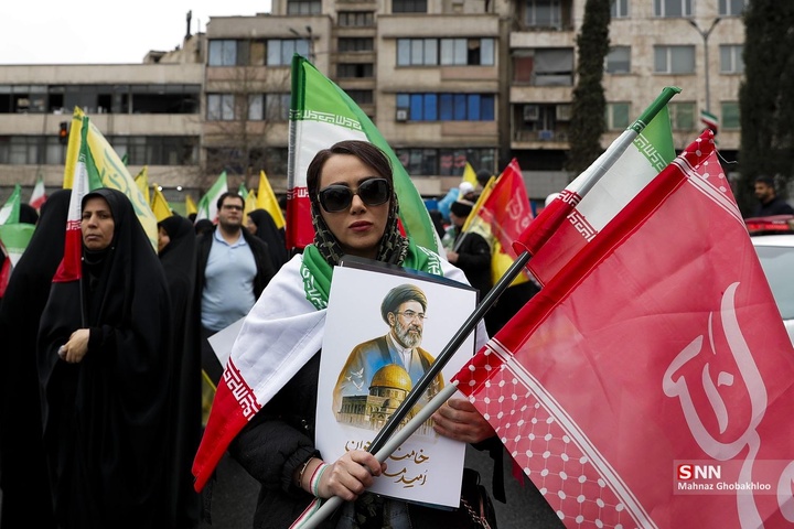 راهپیمایی رو جهانی قدس در تهران