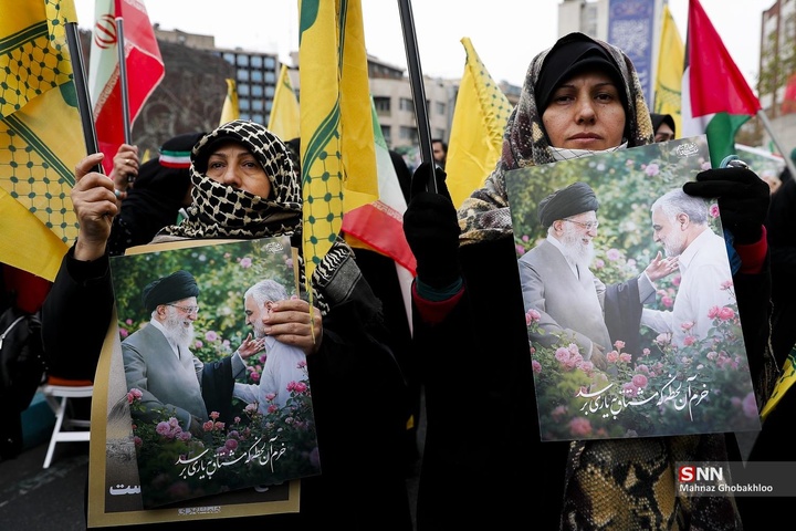 راهپیمایی رو جهانی قدس در تهران