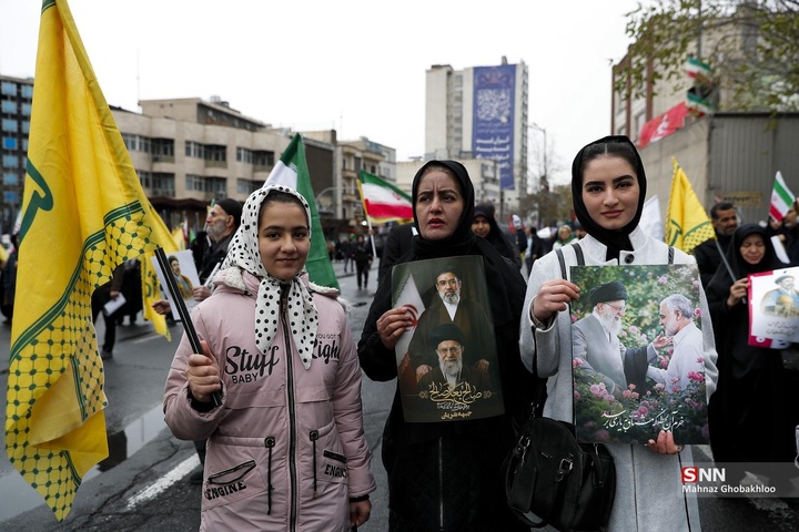 راهپیمایی رو جهانی قدس در تهران